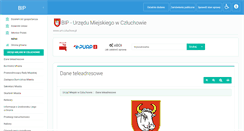 Desktop Screenshot of bip.czluchow.pl
